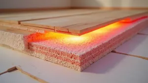 opór cieplny podkładu pod panele