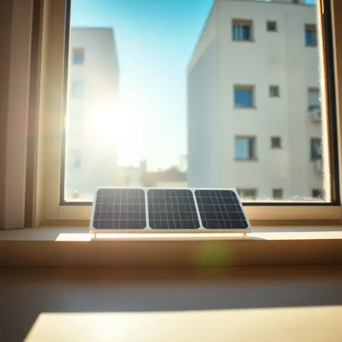 Panele fotowoltaiczne na parapet