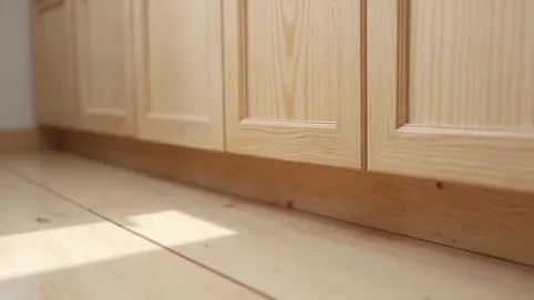 Panele laminowane pod meblami kuchennymi