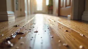 Panele laminowane w przedpokoju