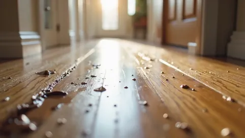 Panele laminowane w przedpokoju