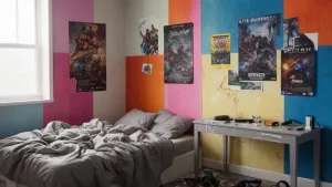 Panele ścienne do pokoju młodzieżowego