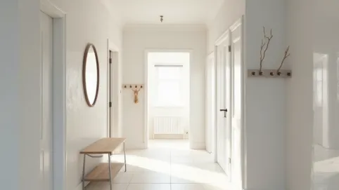 Panele ścienne do przedpokoju jasne