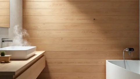 panele ścienne pcv drewnopodobne