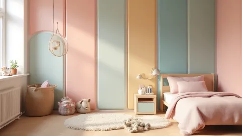 Panele tapicerowane do pokoju dziecka