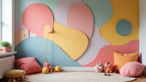 panele tapicerowane na ścianę dla dzieci