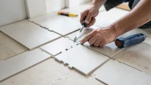 panele winylowe 60x60 montaż