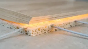 podkład pod panele do podłogówki