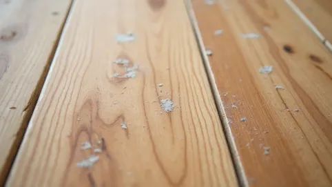 rysy na panelach laminowanych