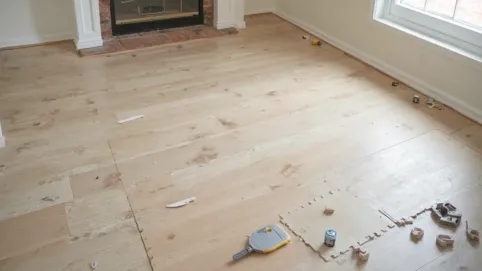 układanie paneli winylowych z zintegrowanym podkładem