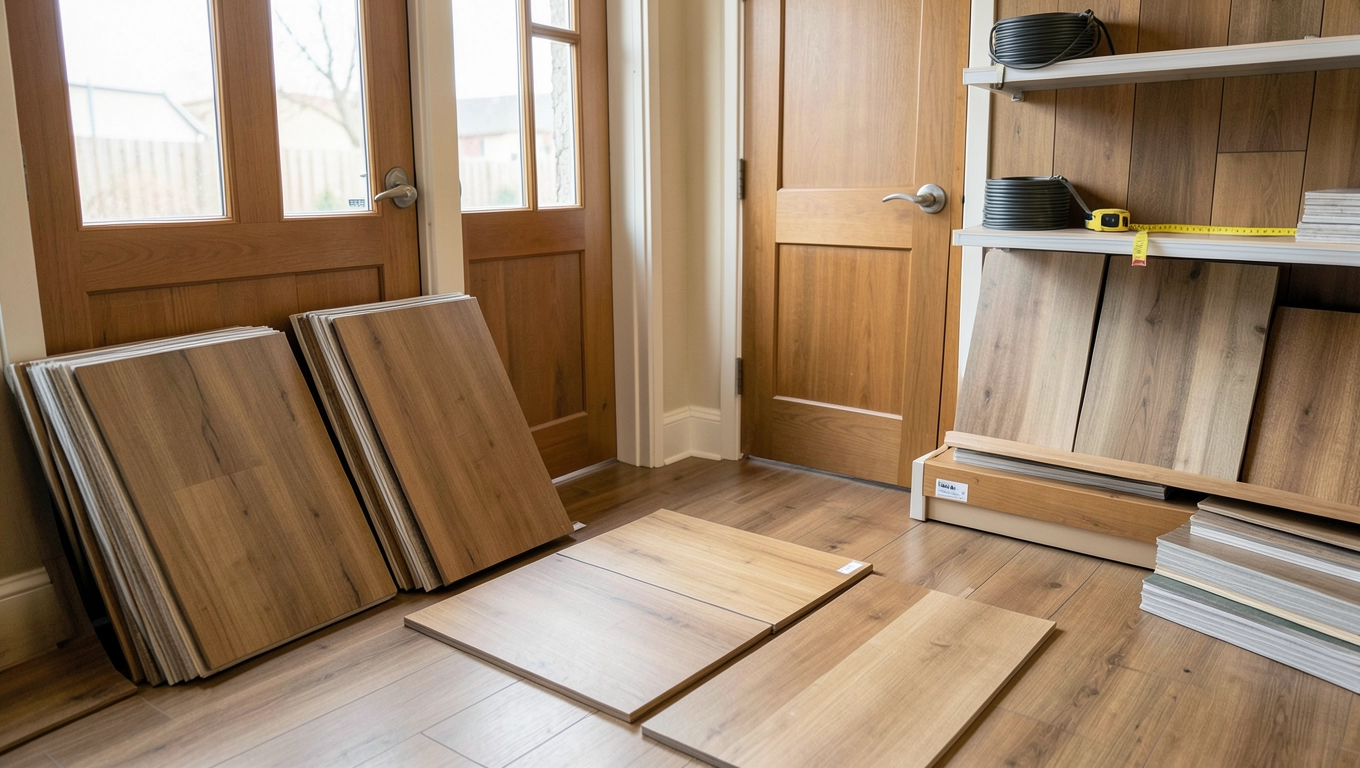 Sklepy stacjonarne z panelami podłogowymi