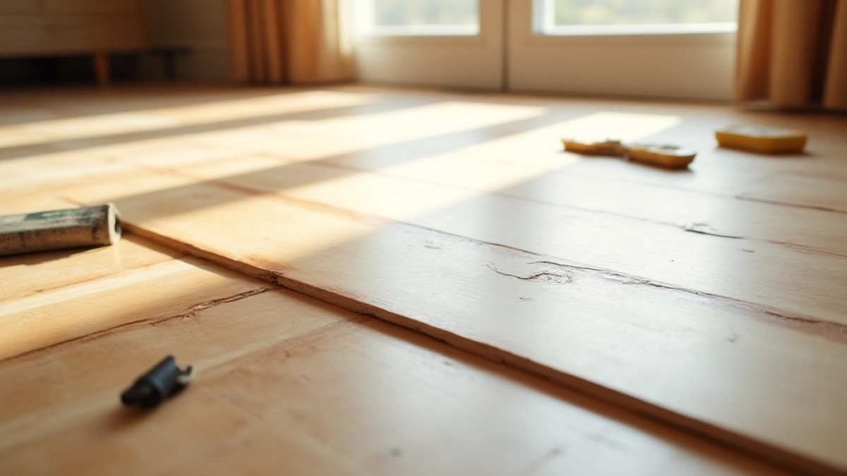 sposób układania paneli podłogowych