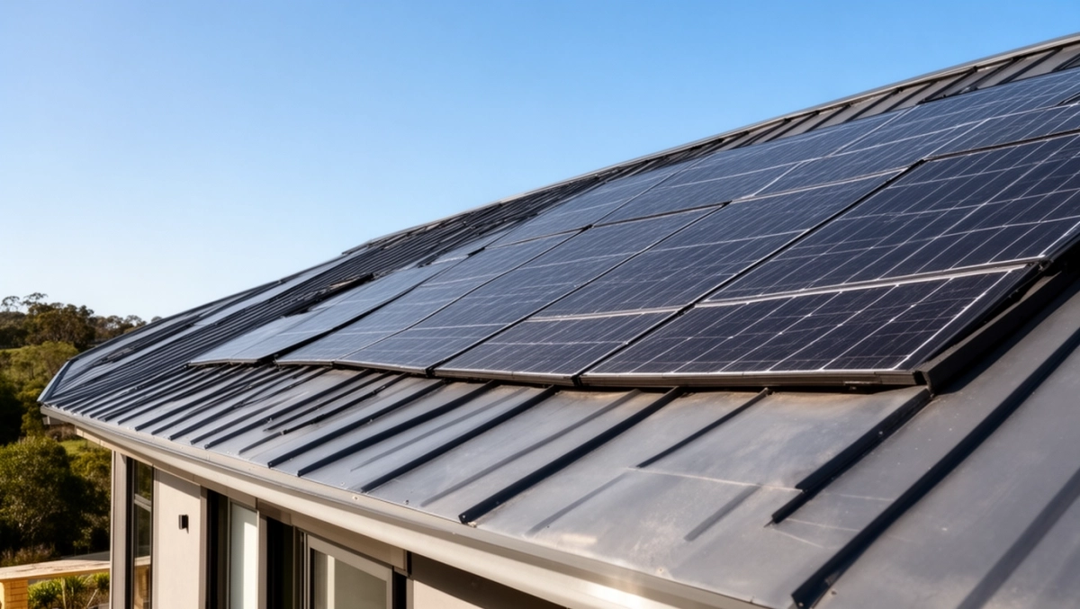 Stalowy dach fotowoltaiczny cena