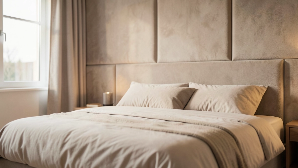 sypialnia panele tapicerowane