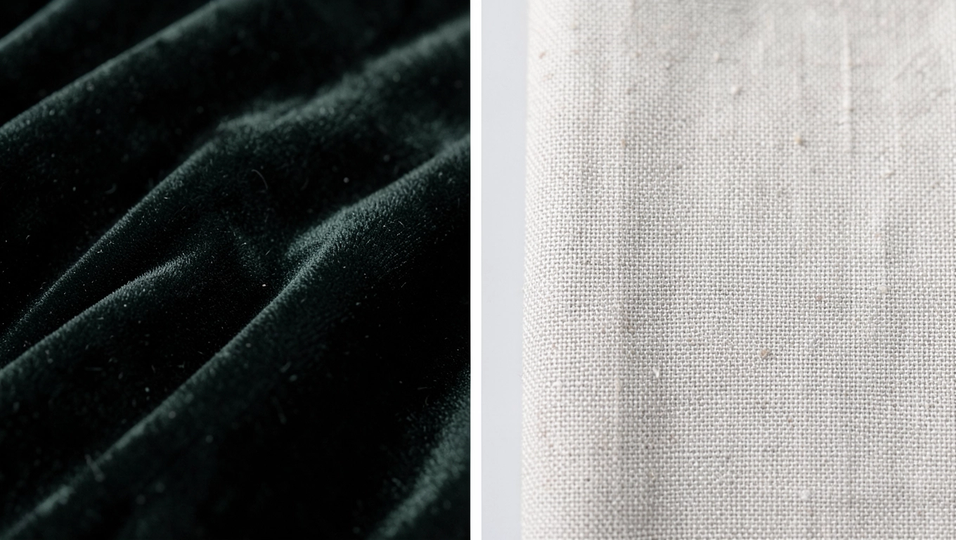 Tkaniny w cienkich panelach tapicerowanych