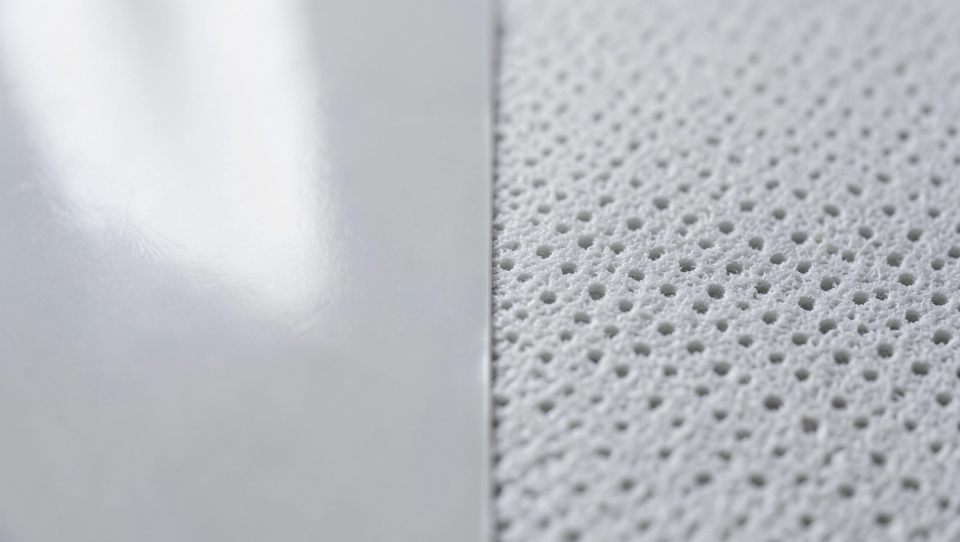 Typ podkładu a wybór strony — nie każdy materiał gra według tych samych zasad