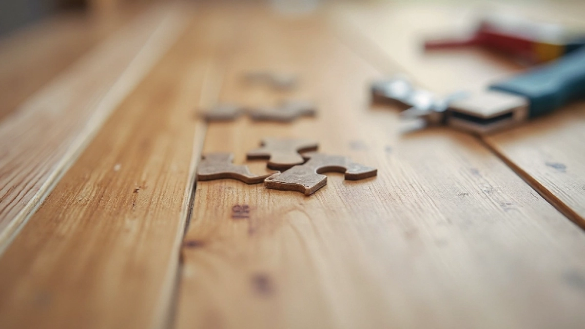 Układanie paneli laminowanych QuickStep