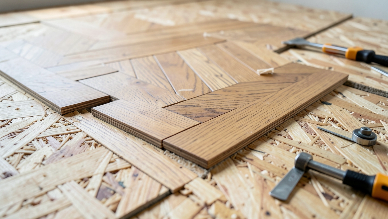 Układanie paneli podłogowych - cena robocizny