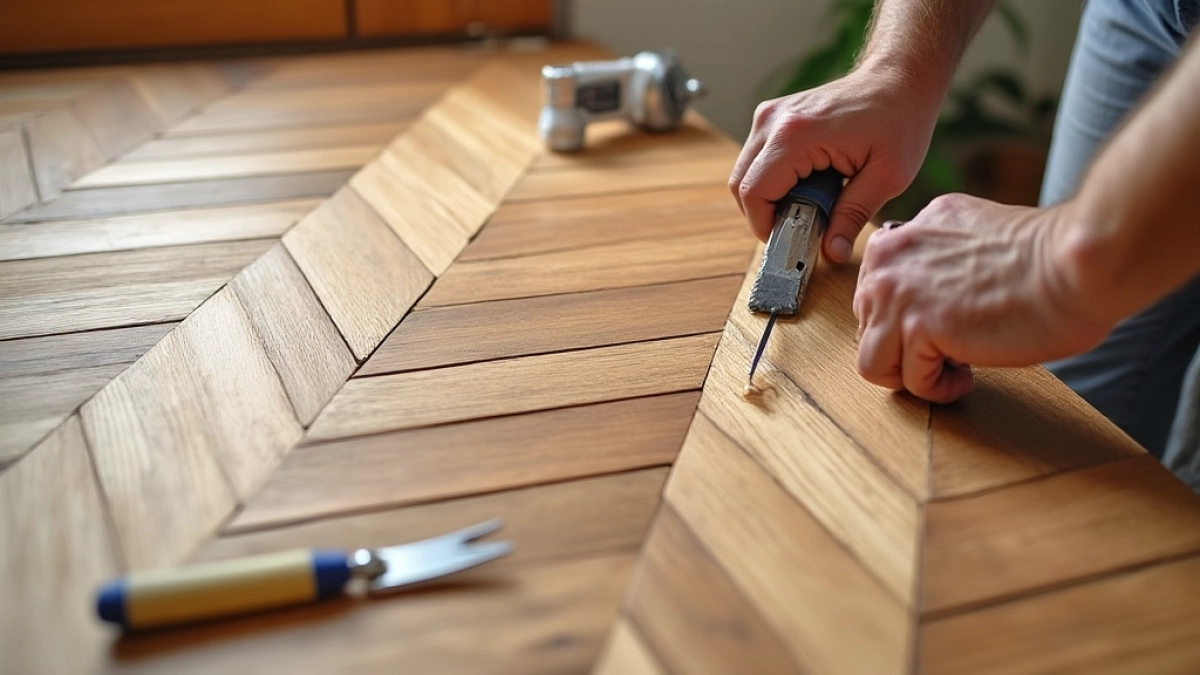 Układanie paneli w jodełkę cena