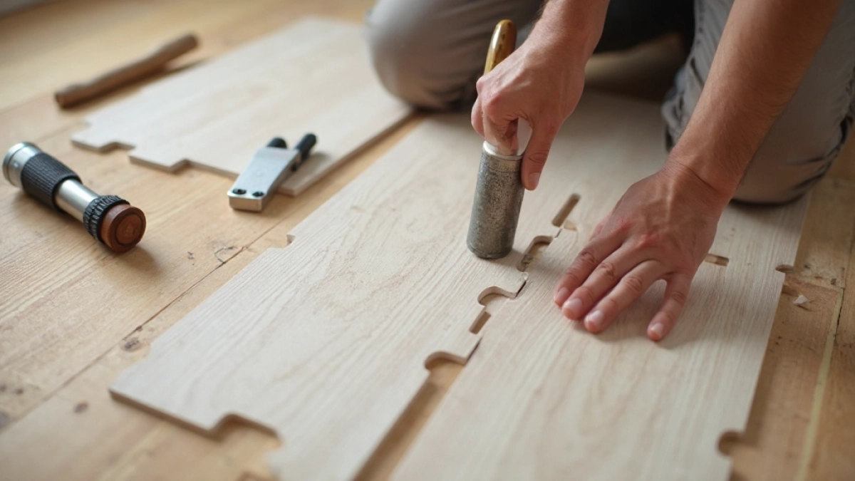 Układanie paneli winylowych na klik cena