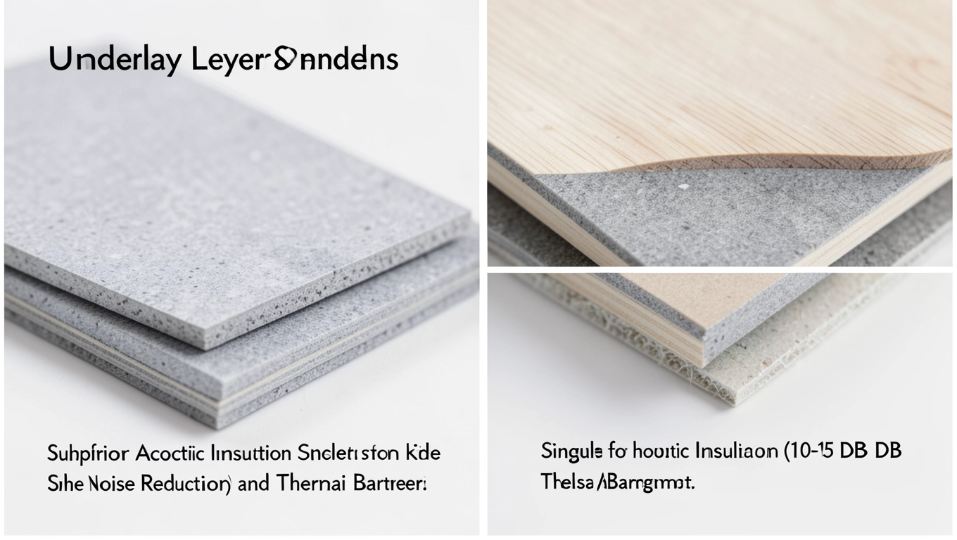 Zalety dwóch warstw podkładu pod panele